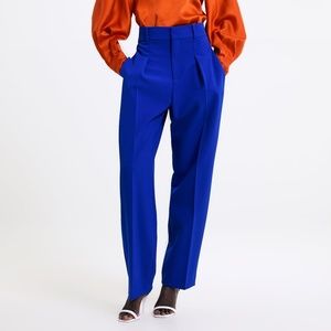 Zara High-Waisted Pleated Pants